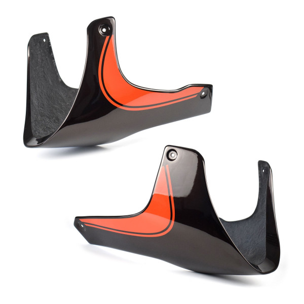 Pyramid Plastics Pyramid belly pan | metallic brown/metallic orange (candytone brown/candytone orange) | kawasaki z 900 rs 2018>2020